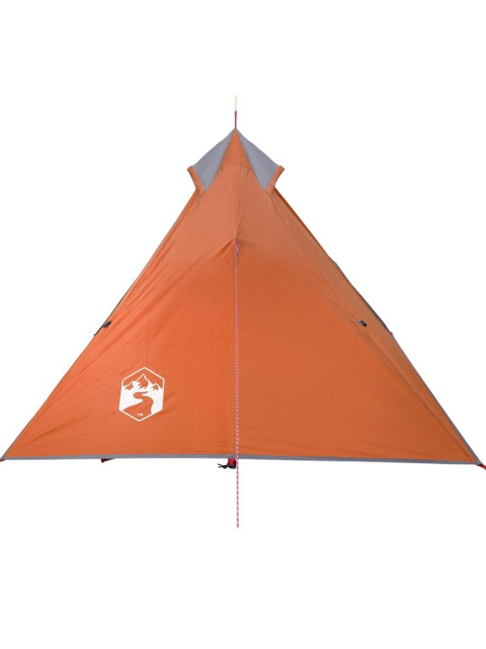 Kempinga telts, tipi, 1 personai, oranža, ūdensnecaurlaidīga