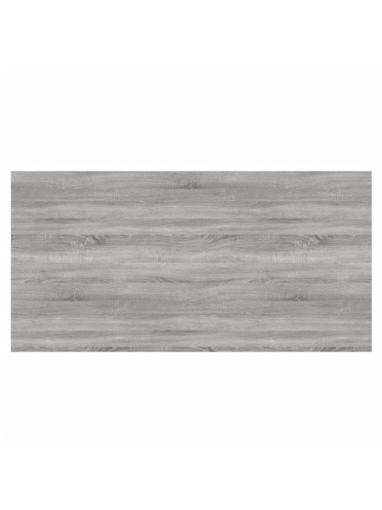 Sienas plaukti, 4 gab., pelēki, 80x40x1,5 cm, inženierijas koks