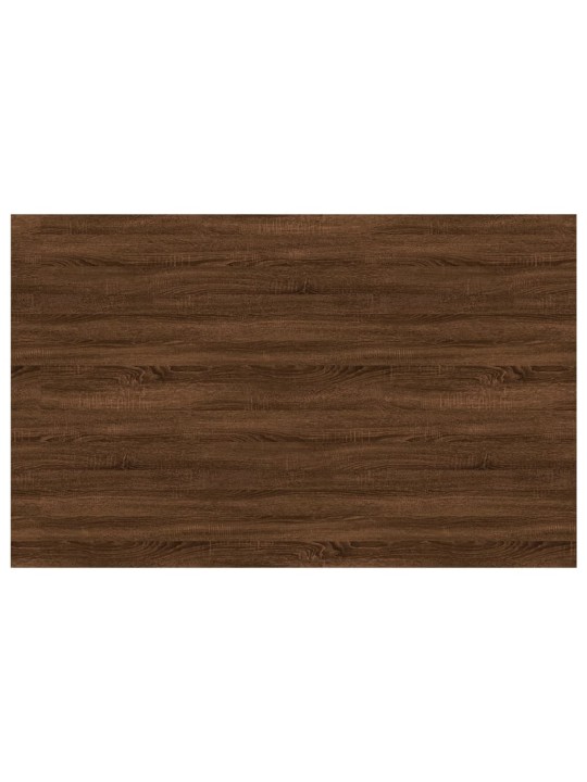 Sienas plaukti, 4 gab., brūni, 80x50x1,5 cm, inženierijas koks