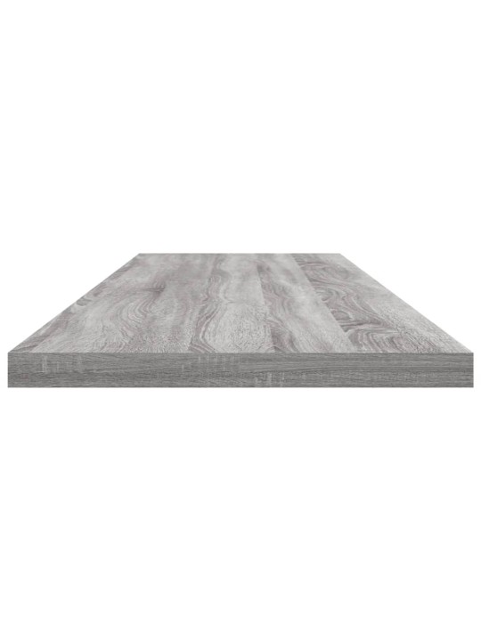 Sienas plaukti, 4 gb., pelēki, 100x20x1,5 cm, inženierijas koks