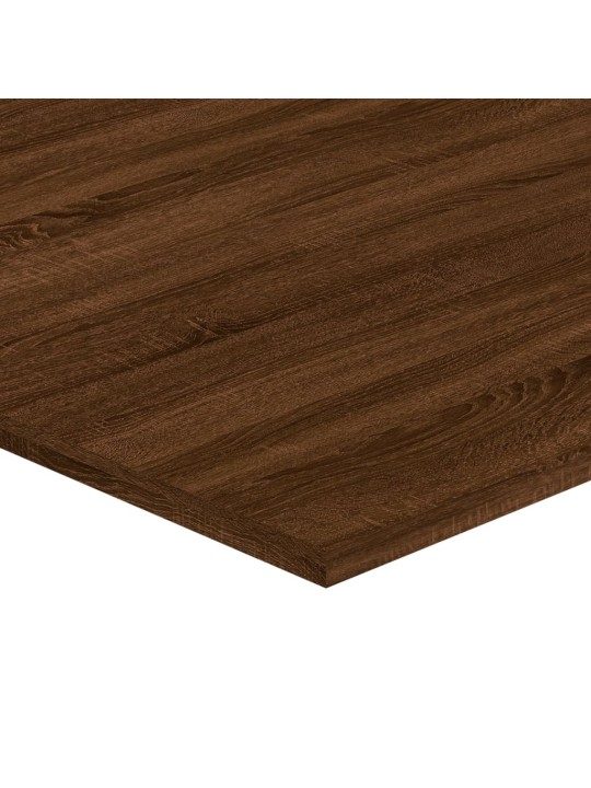 Sienas plaukti, 4 gab., brūni, 100x50x1,5 cm, inženierijas koks