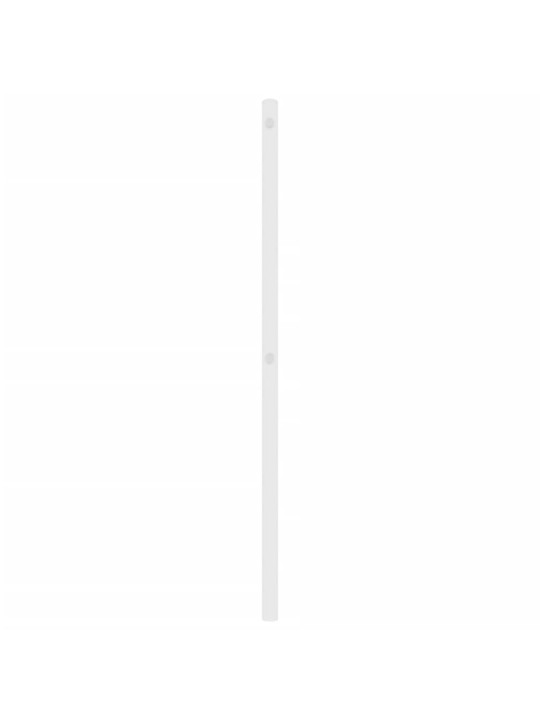 Gultas galvgalis, balts, 160 cm