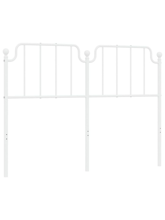 Gultas galvgalis, balts, 150 cm