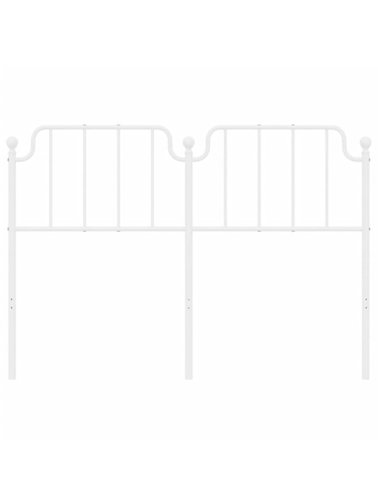 Gultas galvgalis, balts, 150 cm
