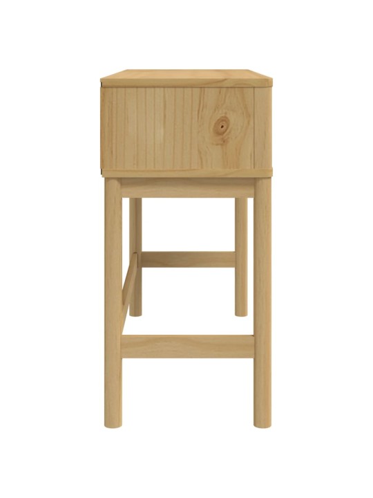 Konsoles galdiņš floro, brūns, 89,5x36,5x73 cm, priedes koks