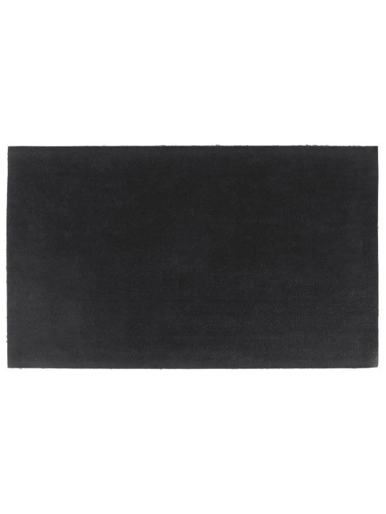 Durvju paklājs, dabīga krāsa, 45x75 cm, pūkaina kokosa šķiedra