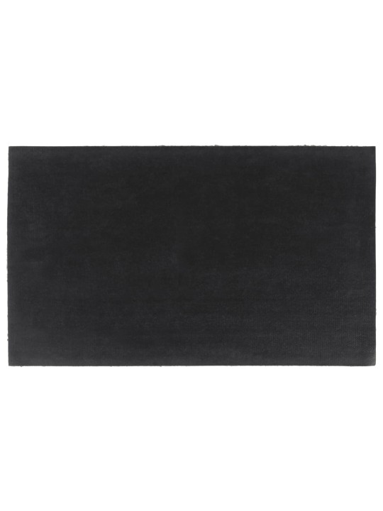 Durvju paklājs, dabīga krāsa, 45x75 cm, pūkaina kokosa šķiedra
