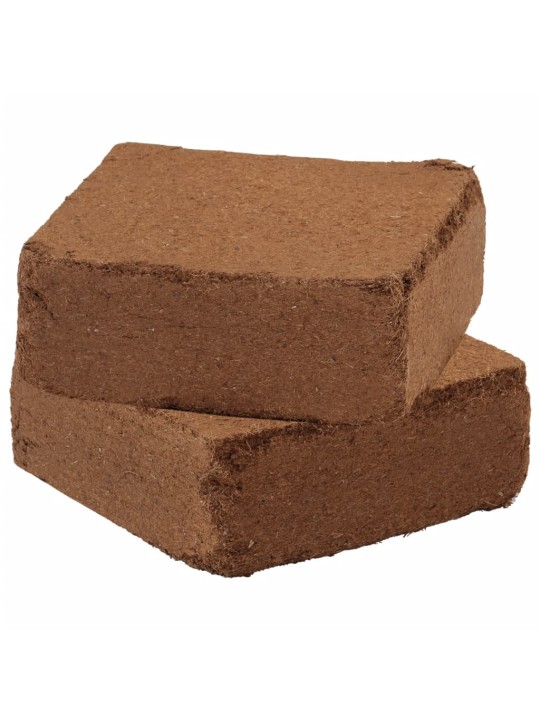 Kokosa šķiedras bloki, 2 gab., 5 kg, kopā 10 kg