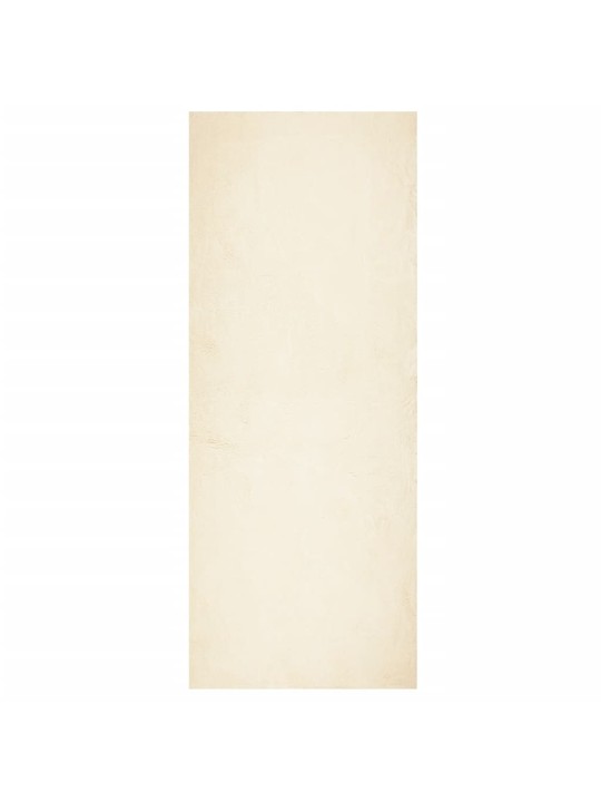 Paklājs huarte, īsa spalva, mīksts, mazgājams, bēšs, 80x200 cm