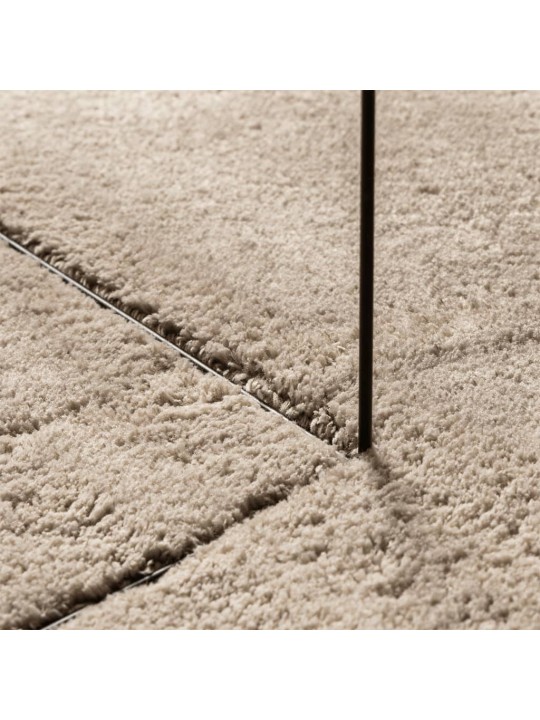 Paklājs huarte, īsa spalva, mazgājams, smilškrāsa, 140x200 cm