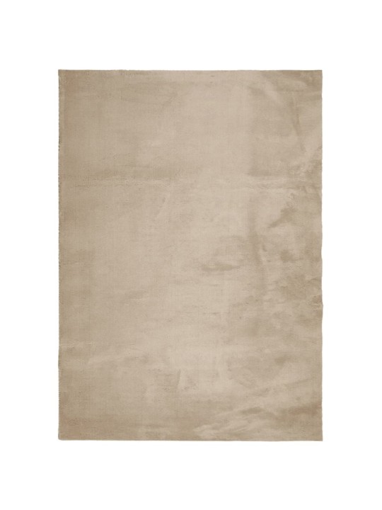 Paklājs huarte, īsa spalva, mīksts, mazgājams, smilšu 240x340cm