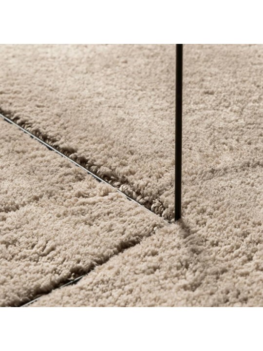 Paklājs huarte, īsa spalva, mīksts, mazgājams, smilšu 240x340cm