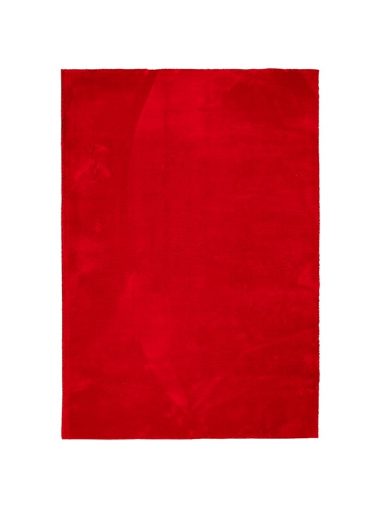 Paklājs huarte, īsa spalva, mīksts, mazgājams sarkans 120x170cm