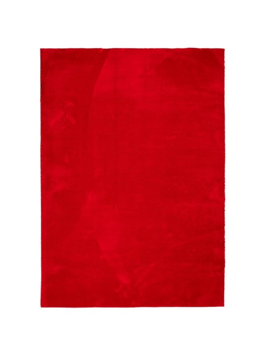 Paklājs huarte, īsa spalva, mīksts, mazgājams sarkans 200x280cm