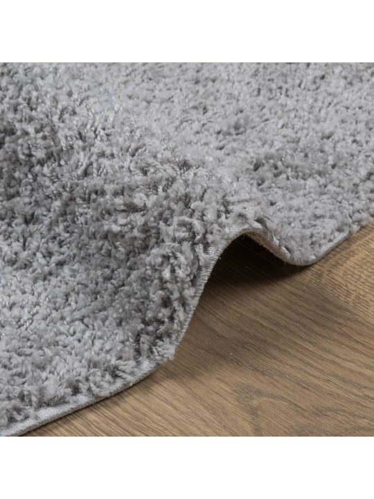 Paklājs pamplona, ø 160 cm, shaggy, moderns, pelēks