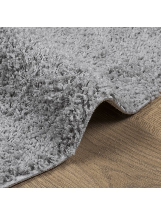 Paklājs pamplona, ø 280 cm, shaggy, moderns, pelēks