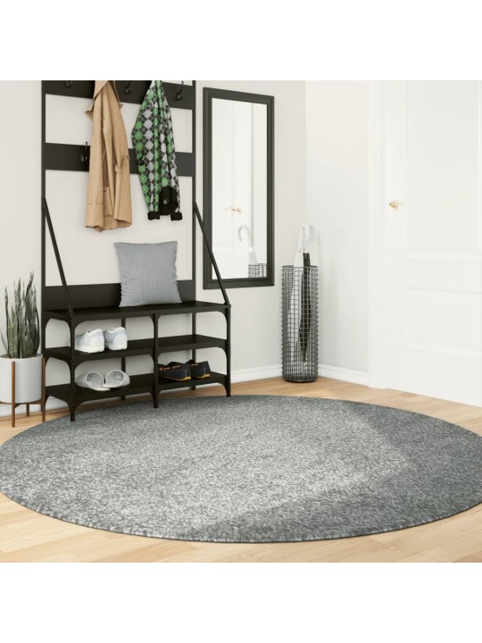 Paklājs pamplona, ø 200 cm, shaggy, moderns, zaļš