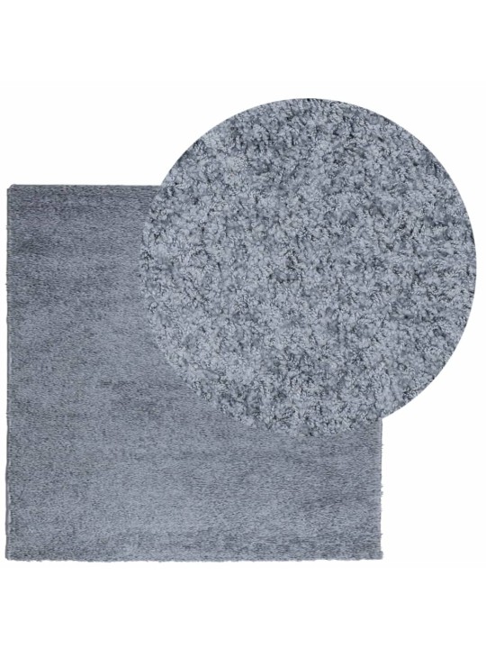 Paklājs pamplona, 160x160 cm, shaggy, moderns, zils