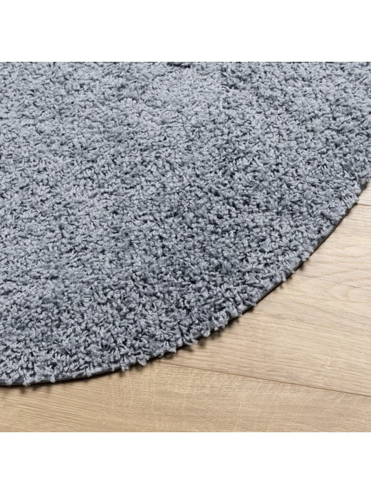 Paklājs pamplona, ø 80 cm, shaggy, moderns, zils
