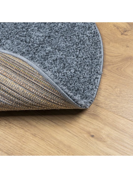 Paklājs pamplona, ø 280 cm, shaggy, moderns, zils
