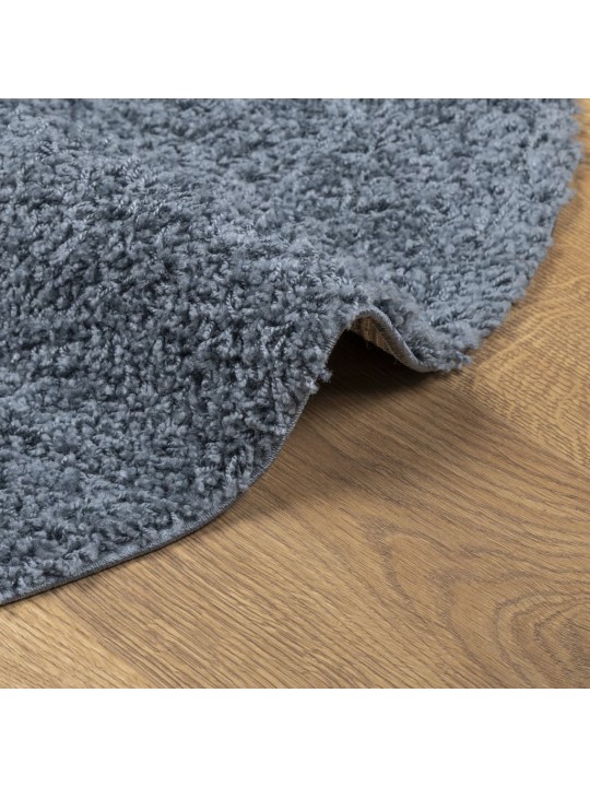 Paklājs pamplona, ø 280 cm, shaggy, moderns, zils