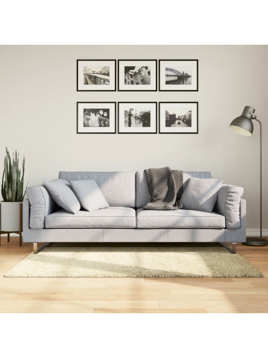 Paklājs, 80x150 cm, shaggy, moderns, zelta
