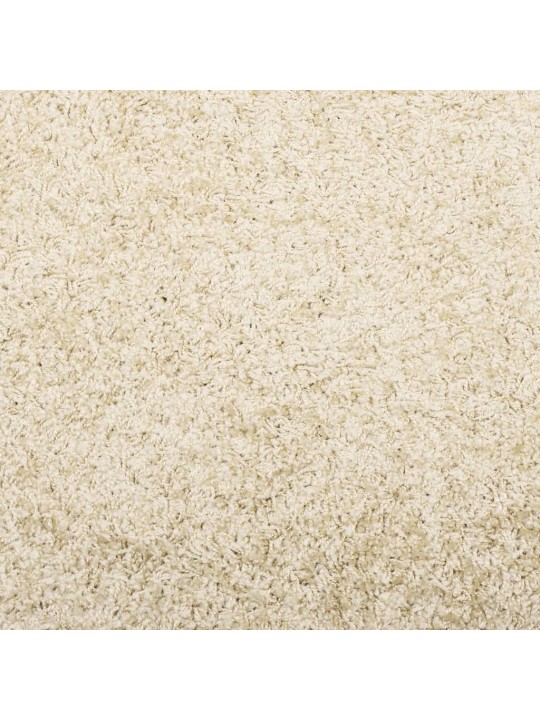 Paklājs pamplona, ø 80 cm, shaggy, moderns, zelta