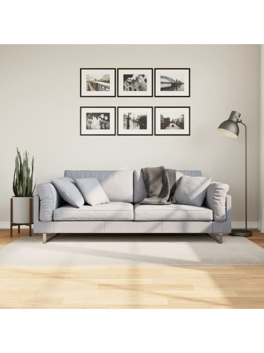 Paklājs iza, īsa spalva, skandināvu stils, bēšs, 100x200 cm