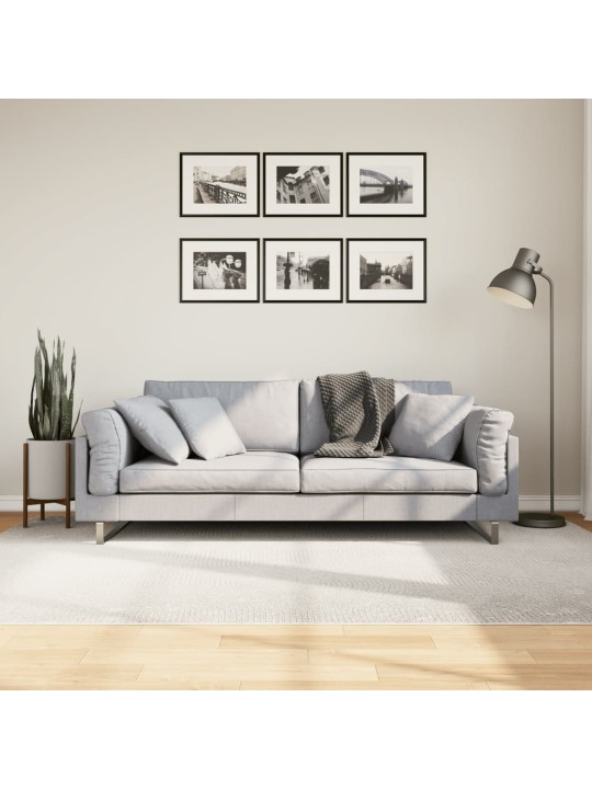 Paklājs iza, īsa spalva, skandināvu stils, bēšs, 160x230 cm