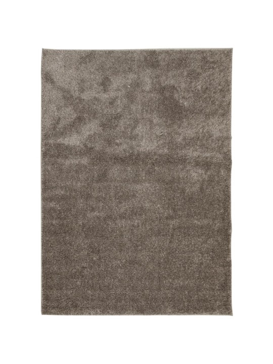Paklājs istan, gara spalva, spīdīgi pelēks, 240x340 cm