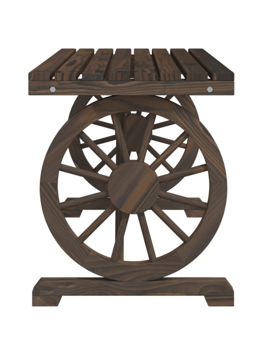 Dārza galds, 115x55x65 cm, egles masīvkoks