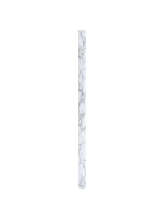 Mēbeļu līmplēve, pašlīmējoša, marmora balta, 90x500 cm, pvc