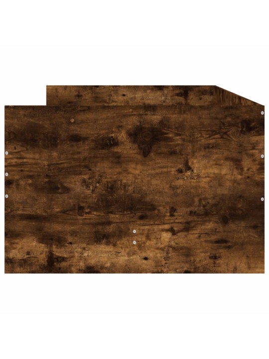 Gultas rāmis ar atvilktnēm, ozolkoka krāsā, 100x200 cm