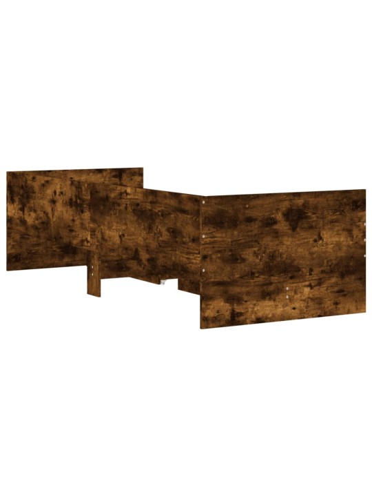 Gultas rāmis ar atvilktnēm, ozolkoka krāsā, 100x200 cm