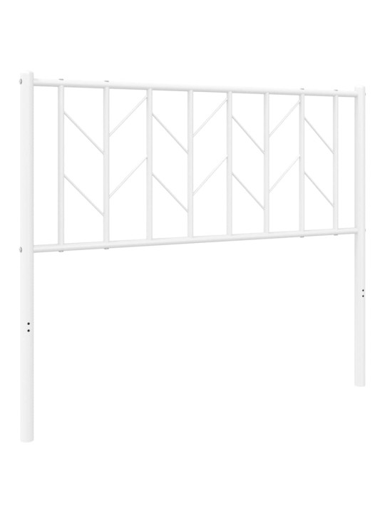 Gultas galvgalis, balts, 100 cm