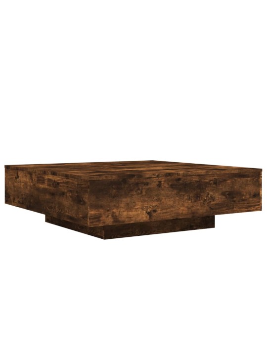 Kafijas galdiņš ar led, ozolkoka, 100x100x31 cm