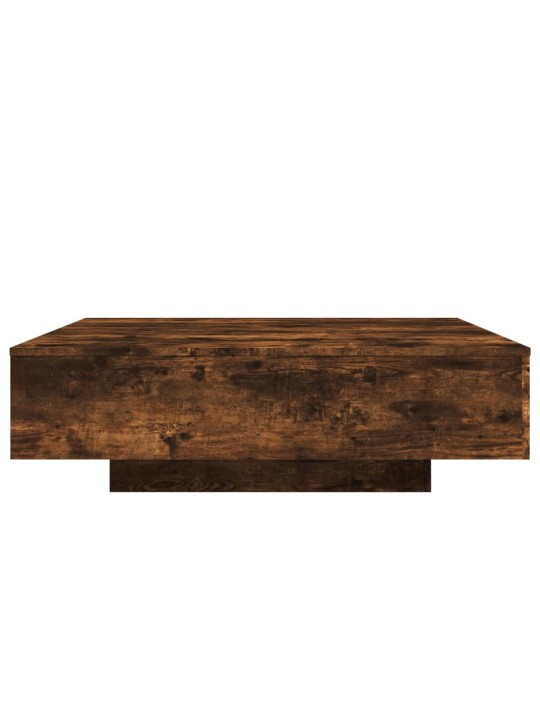 Kafijas galdiņš ar led, ozolkoka, 100x100x31 cm