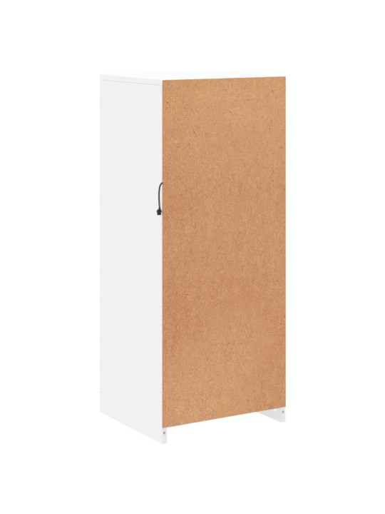 Kumode ar led lampiņām, balta, 41x37x100 cm