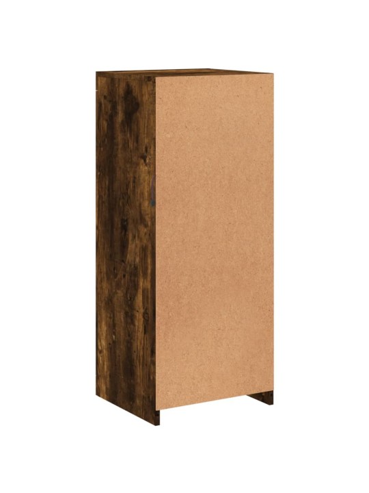 Kumode ar led lampiņām, ozolkoka krāsa, 41x37x100 cm
