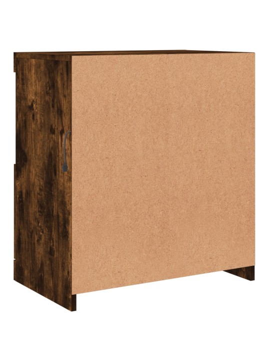Kumode ar led lampiņām, ozolkoka krāsa, 60x37x67 cm