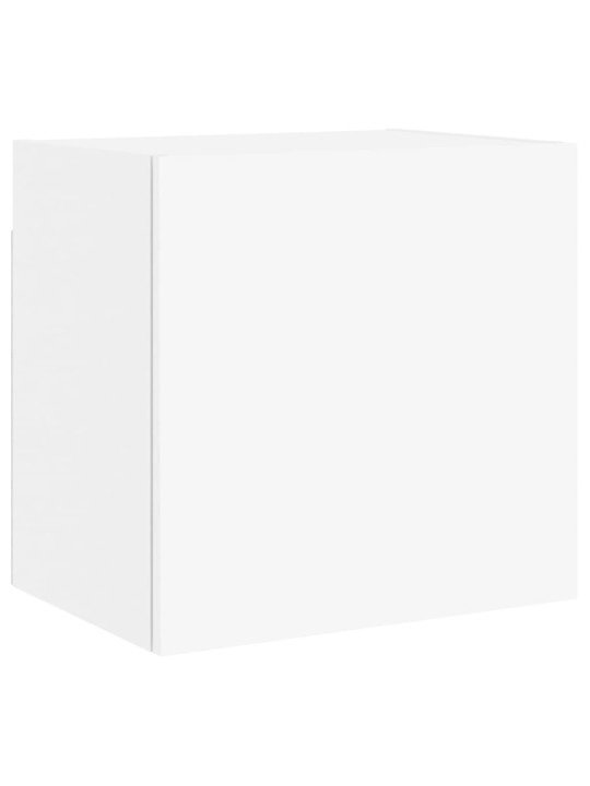 Tv skapīši, 2 gab., balts, 40,5x30x40 cm, inženierijas koks