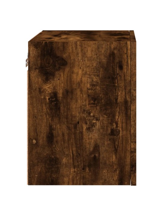 Tv sienas skapītis, koka krāsa, 40,5x30x40cm, inženierijas koks