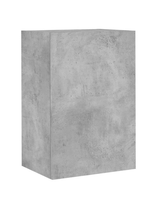 Tv skapītis, betona pelēks, 40,5x30x60 cm, inženierijas koks