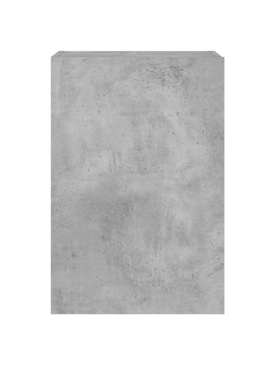 Tv skapītis, betona pelēks, 40,5x30x60 cm, inženierijas koks
