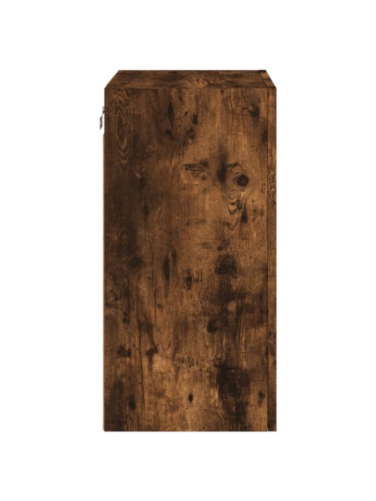 Tv sienas skapītis, koka krāsa, 40,5x30x60cm, inženierijas koks