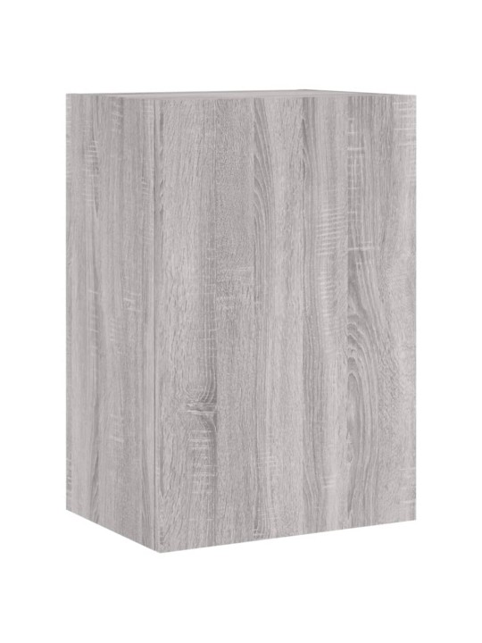 Tv skapītis, pelēka ozola, 40,5x30x60 cm, inženierijas koks