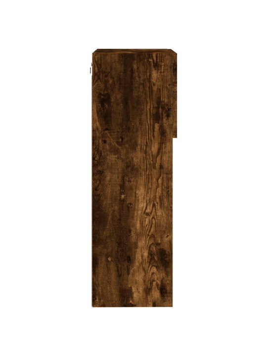 Tv skapītis ar led apgaismojumu, ozolkoka krāsa, 40,5x30x90 cm