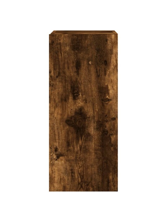Tv plaukti ar led lampiņām, 30,5x35x70 cm, ozolkoka krāsā