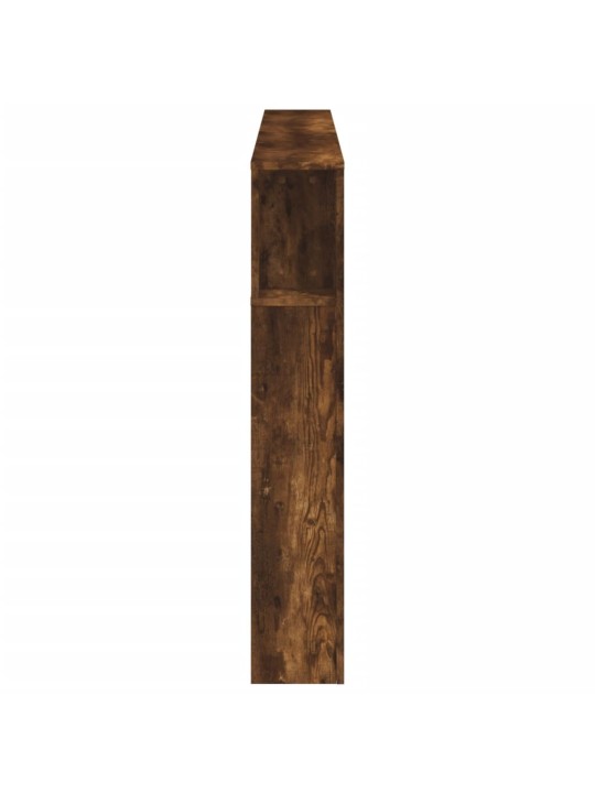 Gultas galvgalis ar led, ozola krāsa, 180x18,5x103,5 cm, koks