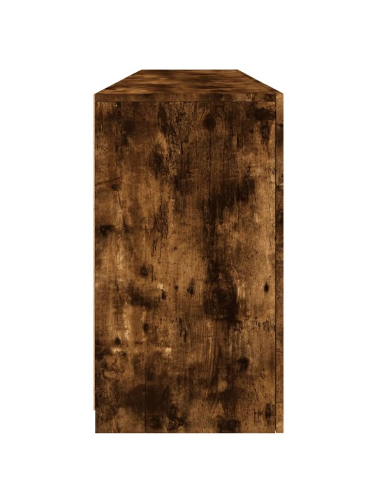 Kumode ar led lampiņām, ozolkoka krāsa, 164x37x67 cm